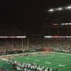 A football stadium filled with lots of people