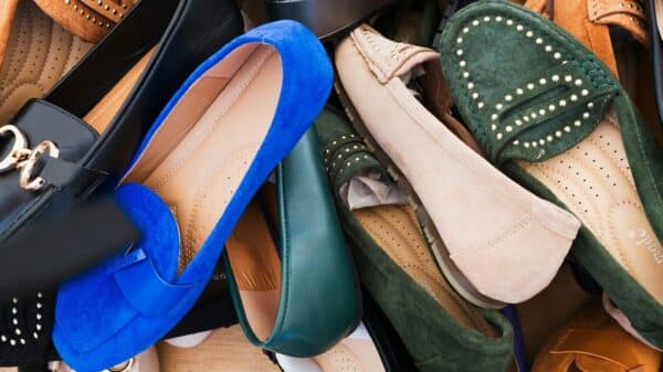 a group of shoes
