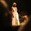 woman wearing white sleeveless dress